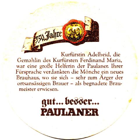 mnchen m-by paulaner 350 6b (rund215-adelheid die)